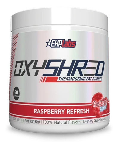 Ehp Labs Oxyshred Quemador De Grasa Termogénico 270g Sabor Raspberry Refresh