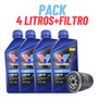 Aceite 20w50 Mineral Valvoline Pack 4lts + Filtro DODGE Pick-Up