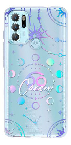 Funda Para Motorola Uso Rudo Para Mujer Signo Zodiaco Cáncer