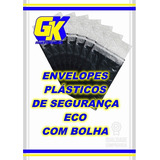 Saco Plástico De Segurança P/ Envio 20x30 Com Bolha Kit 50