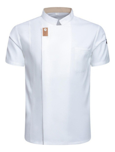 Chamarra Chef Hombres Y Mujeres, Camisa Cocinero Manga Corta