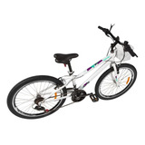 Bicicleta Caloi Ceci Aro 24 21v Branco