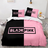 Fundas De Almohada Para Edredón, Tamaño Doble Kpop Blackpink