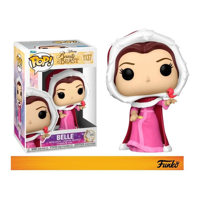 Bella Invierno Funko Pop Disney La Bella Y La Bestia