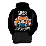 Blusa De Frio Moletom Aggretsuko Anime Mangá Desenho Hd 01