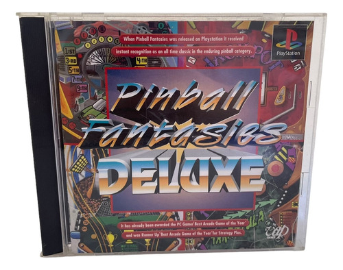 Jogo Playstation 1 Pinball Fantasies Deluxe Usado