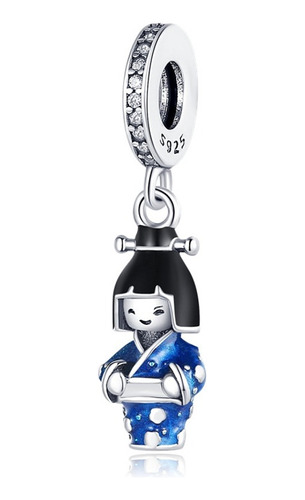 Charm Geisha Japon Plata S925 Dije Pandorade(outlet)