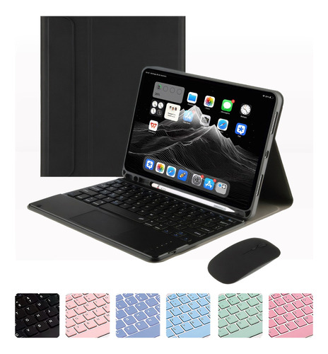 Teclado Touch, Mouse E Capa Para iPad Air5/air4/pro 11-2021