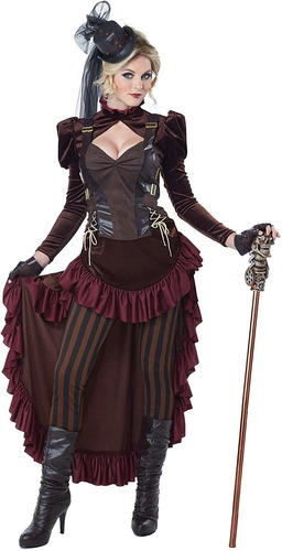 Disfraz Victoriano Steampunk Para Mujer