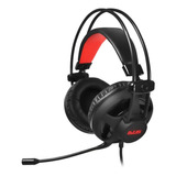 Fone De Ouvido Headset Gamer Evus F11 Revolution Usb Ps2 Cor Preto Cor Da Luz Verde