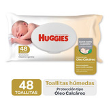 Huggies Toallitas Húmedas Protección Tipo Óleo Calcáreo 48 Unidades