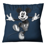 Cojín Mickey & Minnie Disney 100 Color Azul Marino