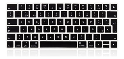 Funda De Teclado De Silicona Española Para Macbook Air 13 A1