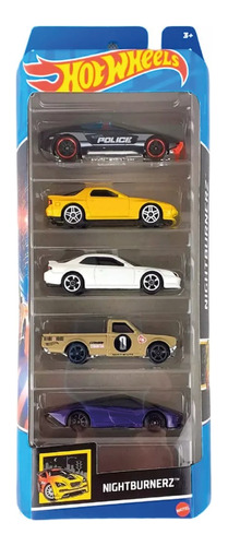 Pack X 5 Autos Hot Wheels Varios Modelos Mattel Original