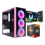 Pc Gamer Rgb Rtx 3060 8gb Ryzen 5 Ram 32gb Ssd 1tb 80+