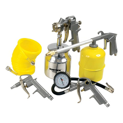 Juego Para Pintar Y Sopletear Surtek 5pz 108080 29908870 Color Amarillo | Envío gratis