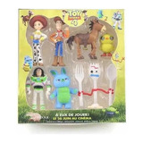 Toy Story 4 Disney 7 Bonecos Pvc 5 A 10cm