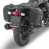 Full Kit Alforjas Mt501 + Soporte Givi Moto Guzzi V7 3 Bamp
