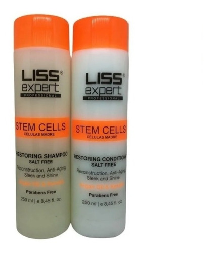 Kit Liss Expert Shampoo Y Acondicionador Celulas Madre