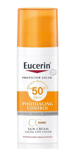 Eucerin Protector Solar Cc Creme Tono Claro 