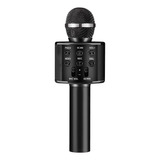 Hopemob Microfono Inalambrico Karaoke Bocina Bluetooth Mp3 Color Negro