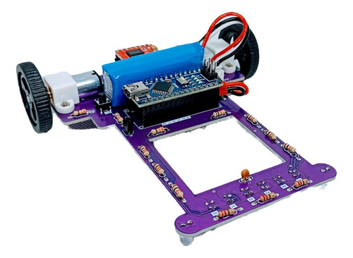 Seguidor De Linea 6 Sensores, Arduino Motores Genéricos