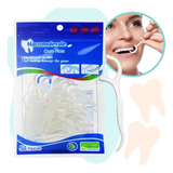 Hilo Dental Set 50 Piezas Limpieza Bucal Dientes Higiene