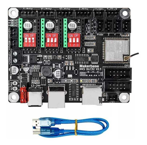 Placa Controladora Mks Gen L V2.1 Cnc Impressora 3d Dlc32-32