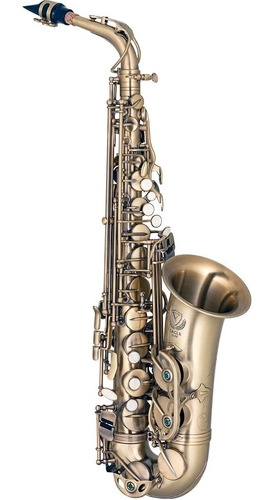 Sax Alto Mib Eagle Sa500 Vg Envelhecido Completo