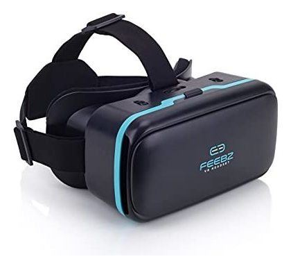 Vr Headset Compatible With iPhone & Android + Built-in Butto