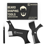 K-brands Kit De Herramientas Moldeadoras De Barba Para Molde