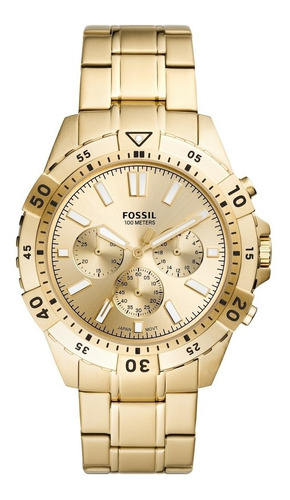 Relógio Fossil Masculino Analógico Dourado Fs5772/1dn