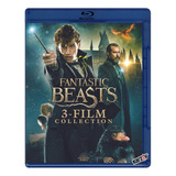 Animales Fantasticos 1 2 3 Trilogia Box 3 Peliculas Blu-ray