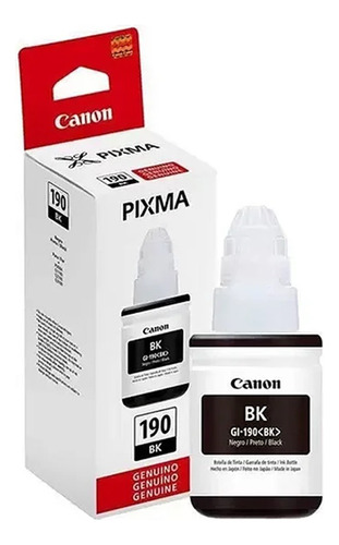 Tinta Original Canon G2100 G3100 G3102 G1100 Gi-190bk  Black
