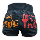 Short De Muay Thai Kick Boxing Artes Marciales Mma Box