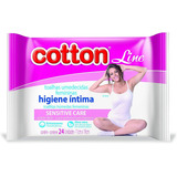 Toalha Lenço Umedecido Feminino Higiene Intima C/ 24uncotton
