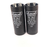 2 Capacitor Eletrolítico 340-408uf  110v Jl