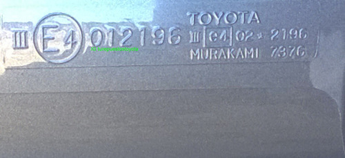 Retrovisor Izquierdo Toyota 4runner 2003 - 2008 Original  Foto 3