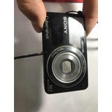 Camera Digital Sony Dsc W350 Usado Tampa Nao Fecha Leia Aba