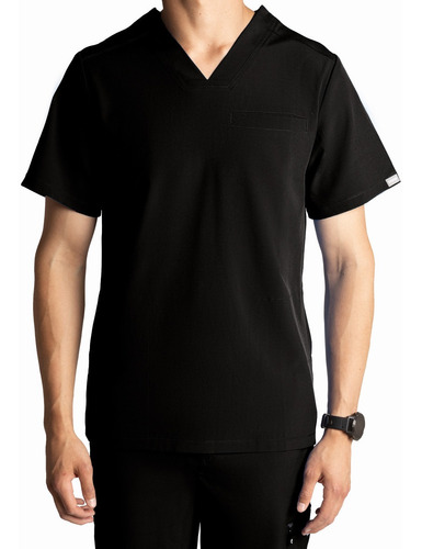 Polera Hombre Scorpi Wonder - Negro - Uniformes Clínicos