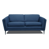 Love Seat De Piel Genuina Viggo - Confortopiel