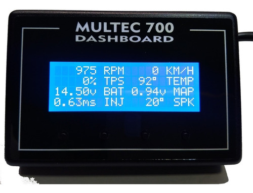 Scanner Multec 700 Dashboard V2.1 Monza, Kadett, Ipanema Efi