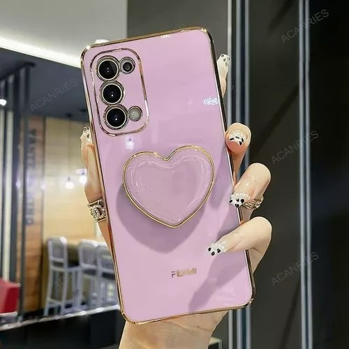 Funda Para Samsung Carcasa Celular Case Soporte De Corazón