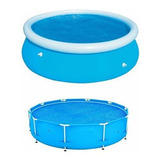 Capa Aquecedora Bw 244 Cm P Piscina Intex 2300 Litros #58060