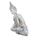 Buda Bhumisparsa Meditación Resina Feng Shui 