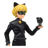 Miraculous Cat Noir - Muñeca De Acción, 11 Pulgadas, Color N