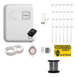 Kit Cerca Elétrica Wifi Intelbras 50 Metros Muro App Celular