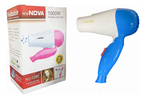 Secador Pelo Viaje Portátil Profesional-mova 1000w