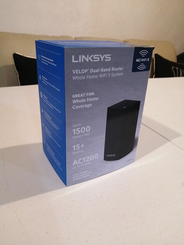 Velop Linksys A 1200 Dual Band Conecta Hasta 15 Aparatos