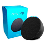 Echo Pop Smart Speaker Com Alexa Integrado Wi-fi / Bluetooth